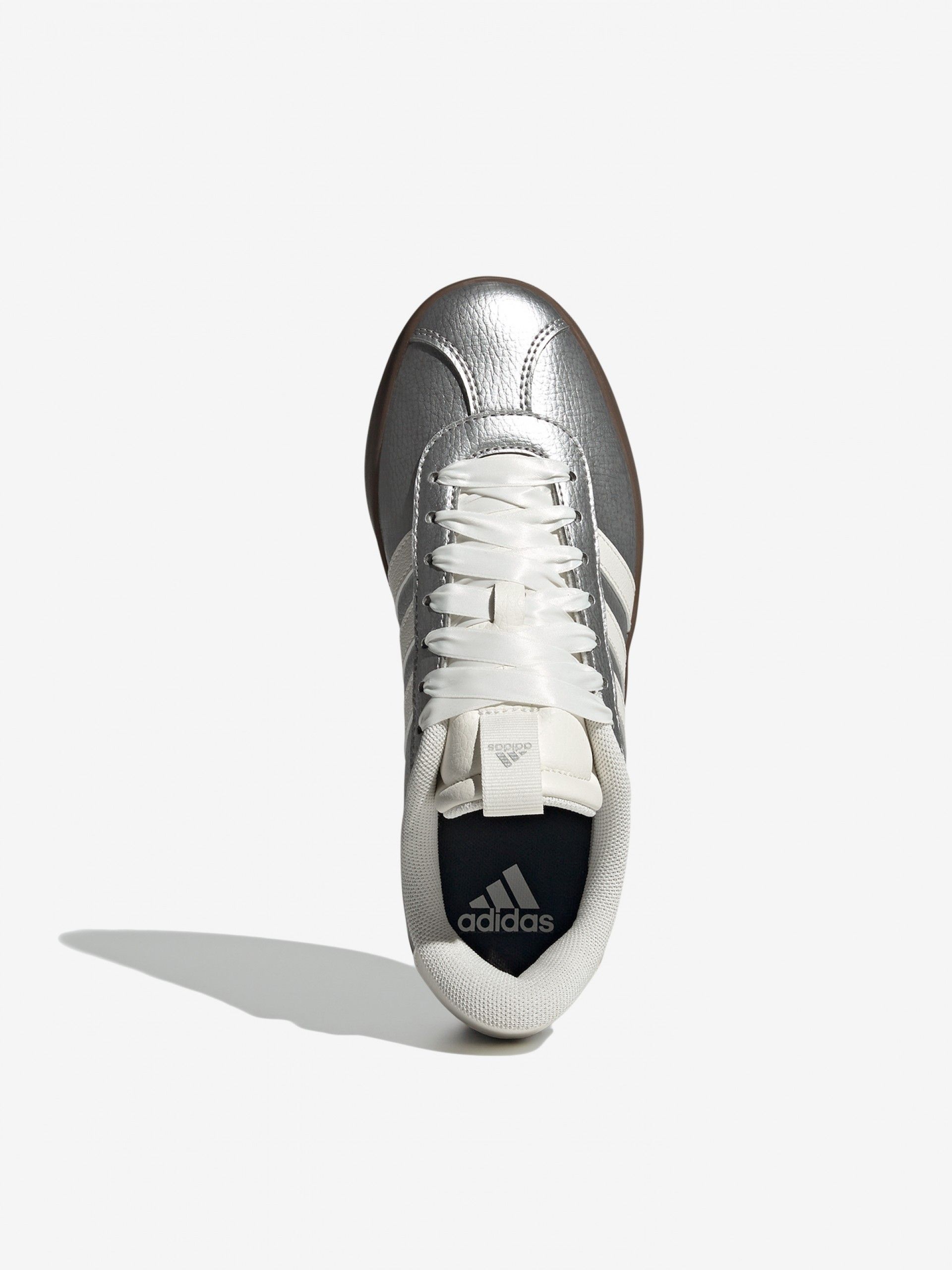 Zapatillas Adidas VL Court 3.0 Plateadas W