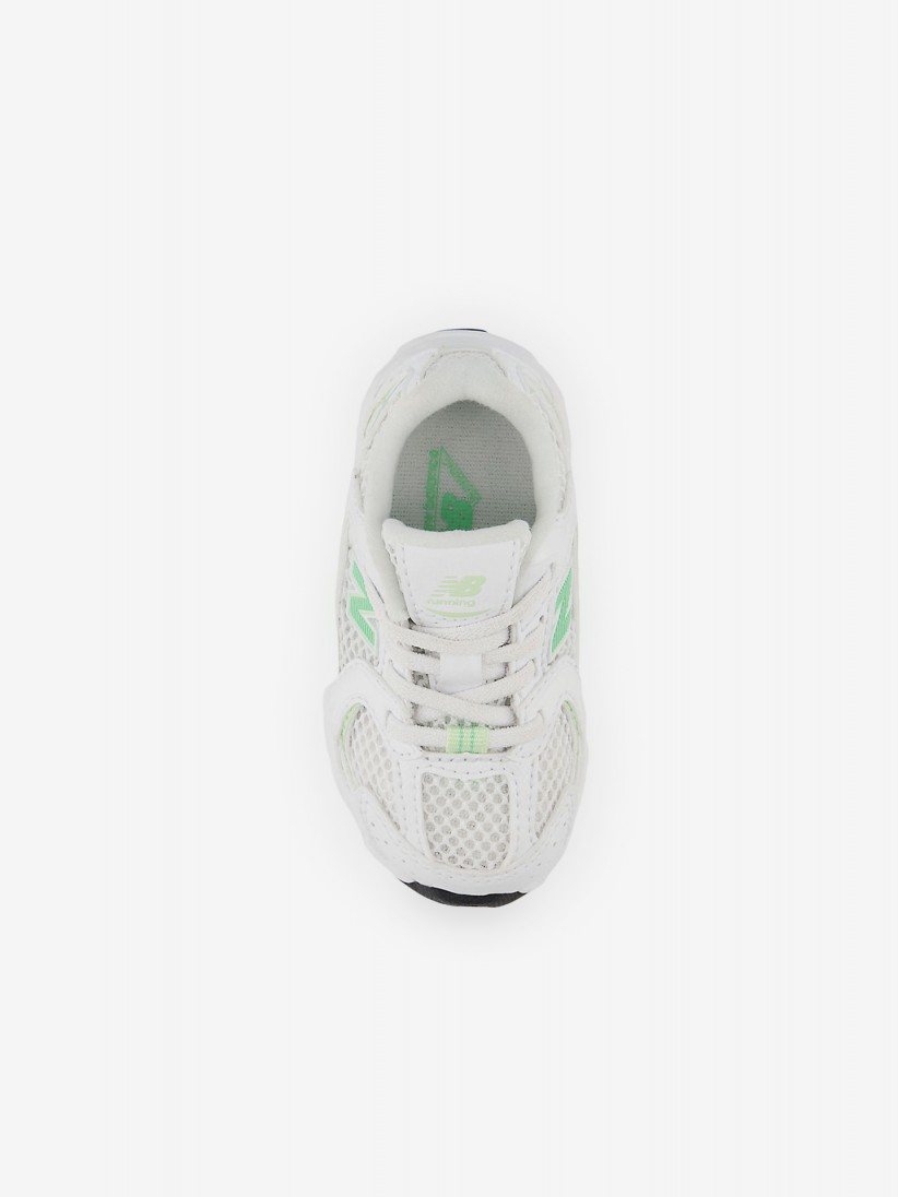 Sapatilhas New Balance IZ530 V1 Brancas e Verdes