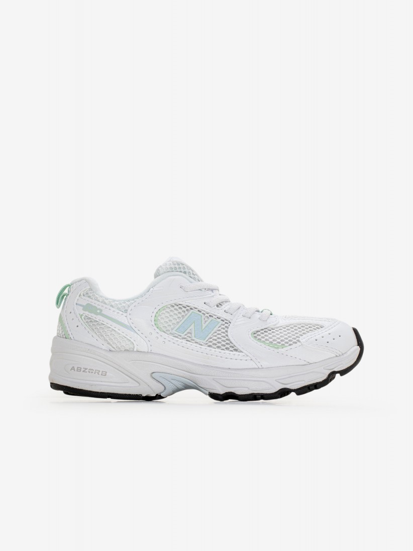 Sapatilhas New Balance PZ530 V1 Brancas e Azuis
