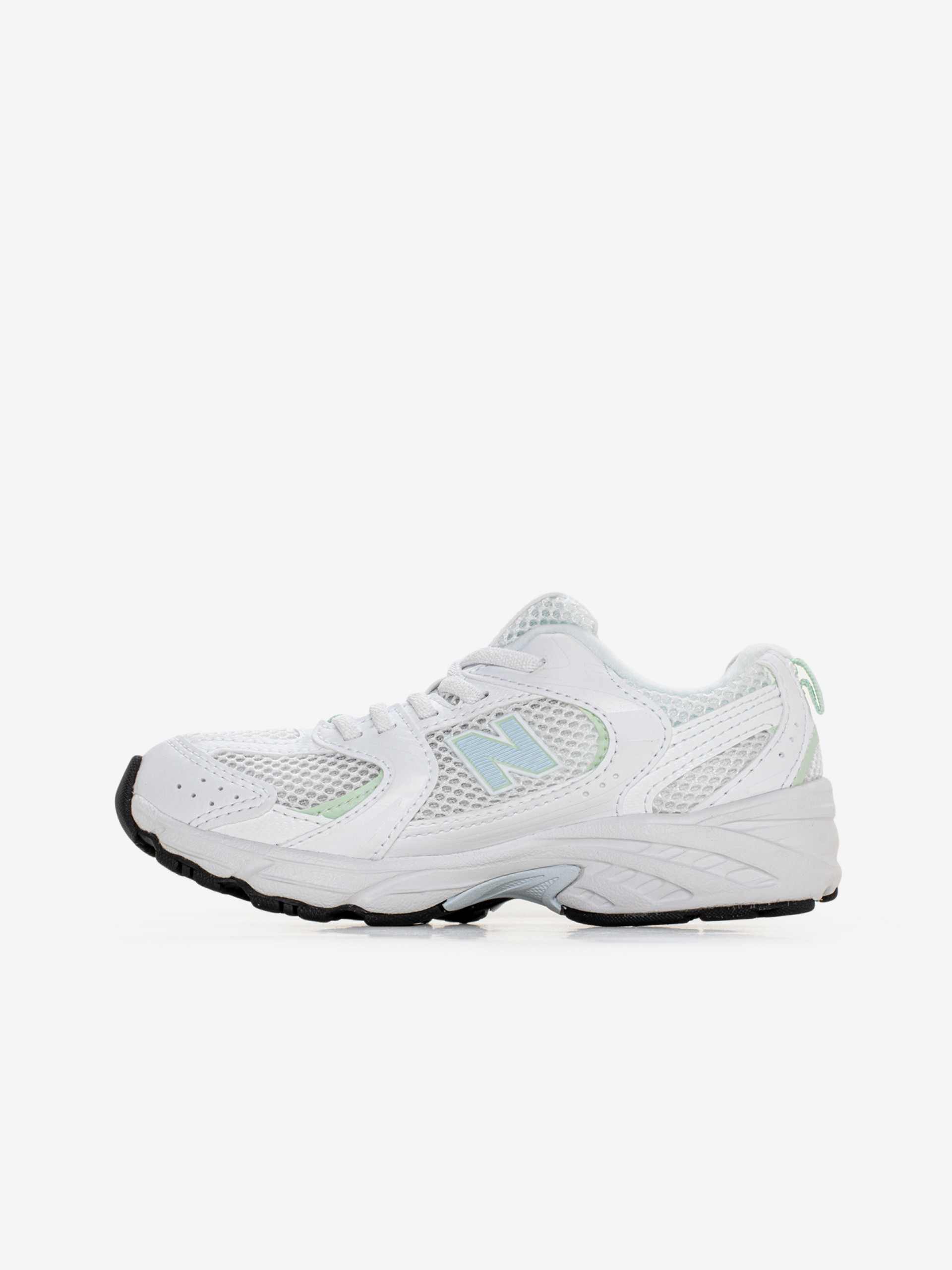 New Balance PZ530 V1 White and Blue Sneakers