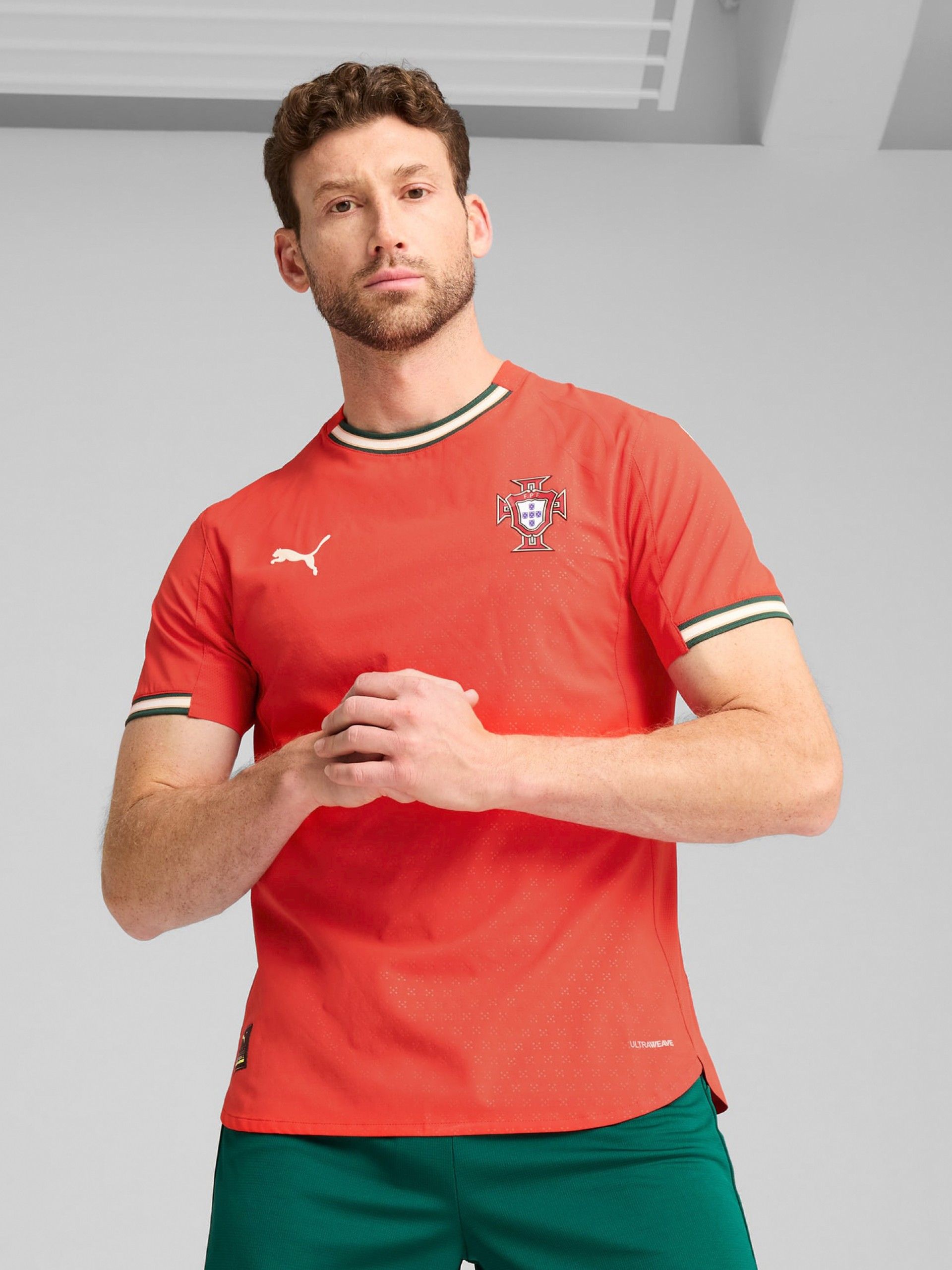 Camiseta Puma Portugal Equipación Principal Authentic Roja 2025