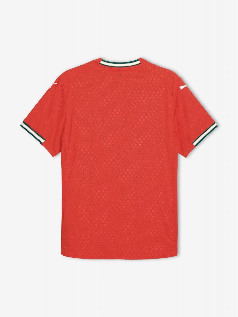 Camisola Puma Portugal Principal Autntica Vermelha 2025