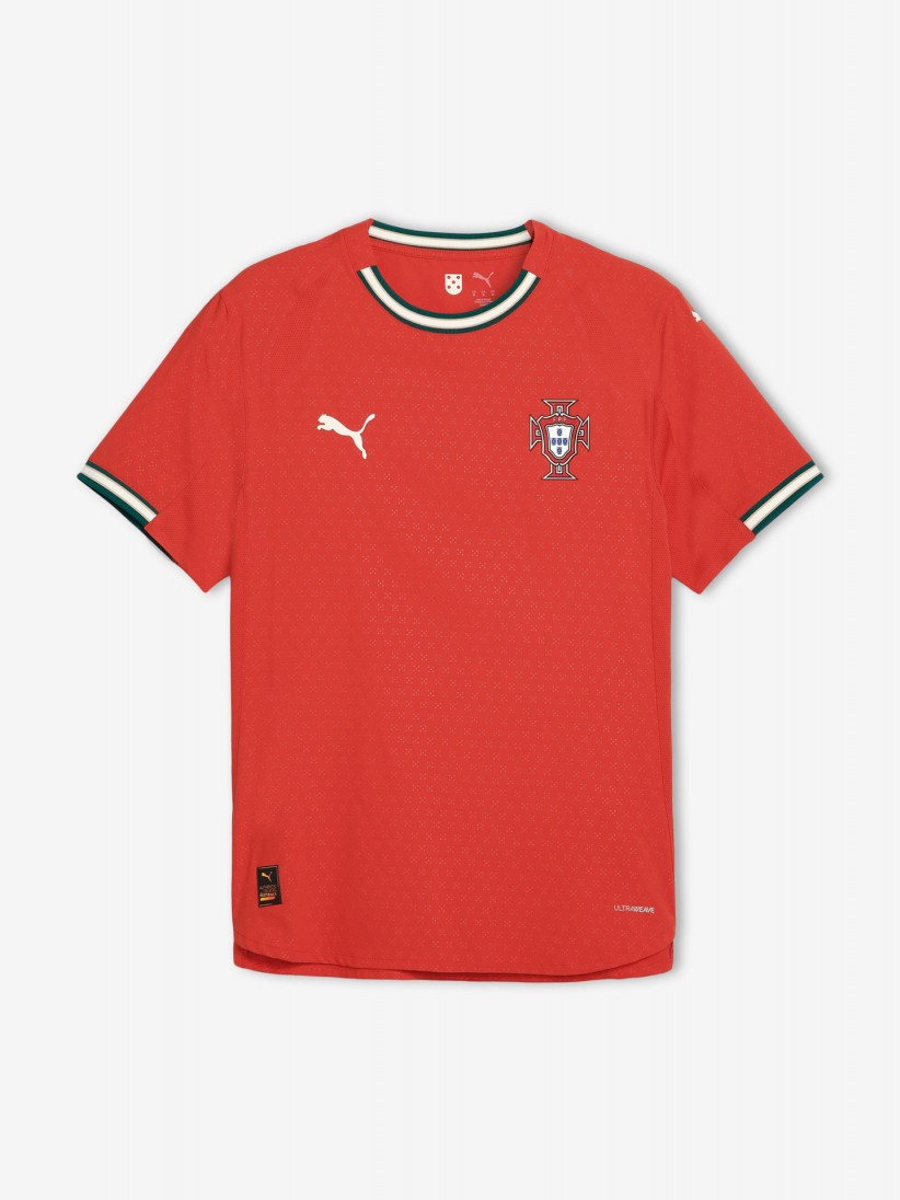 Camisola Puma Portugal Principal Autntica Vermelha 2025