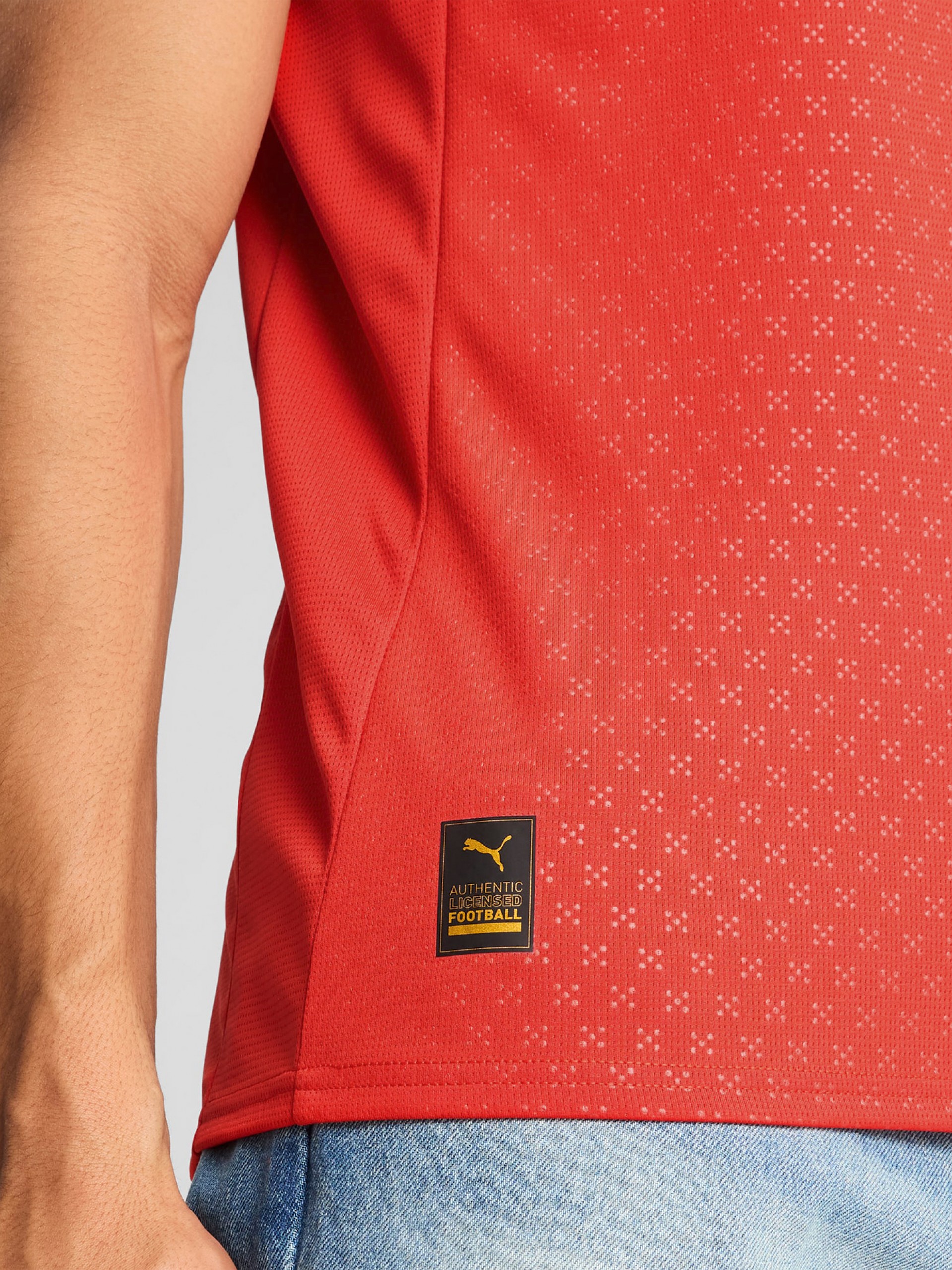 Camisola Puma Portugal Principal Vermelha 2025