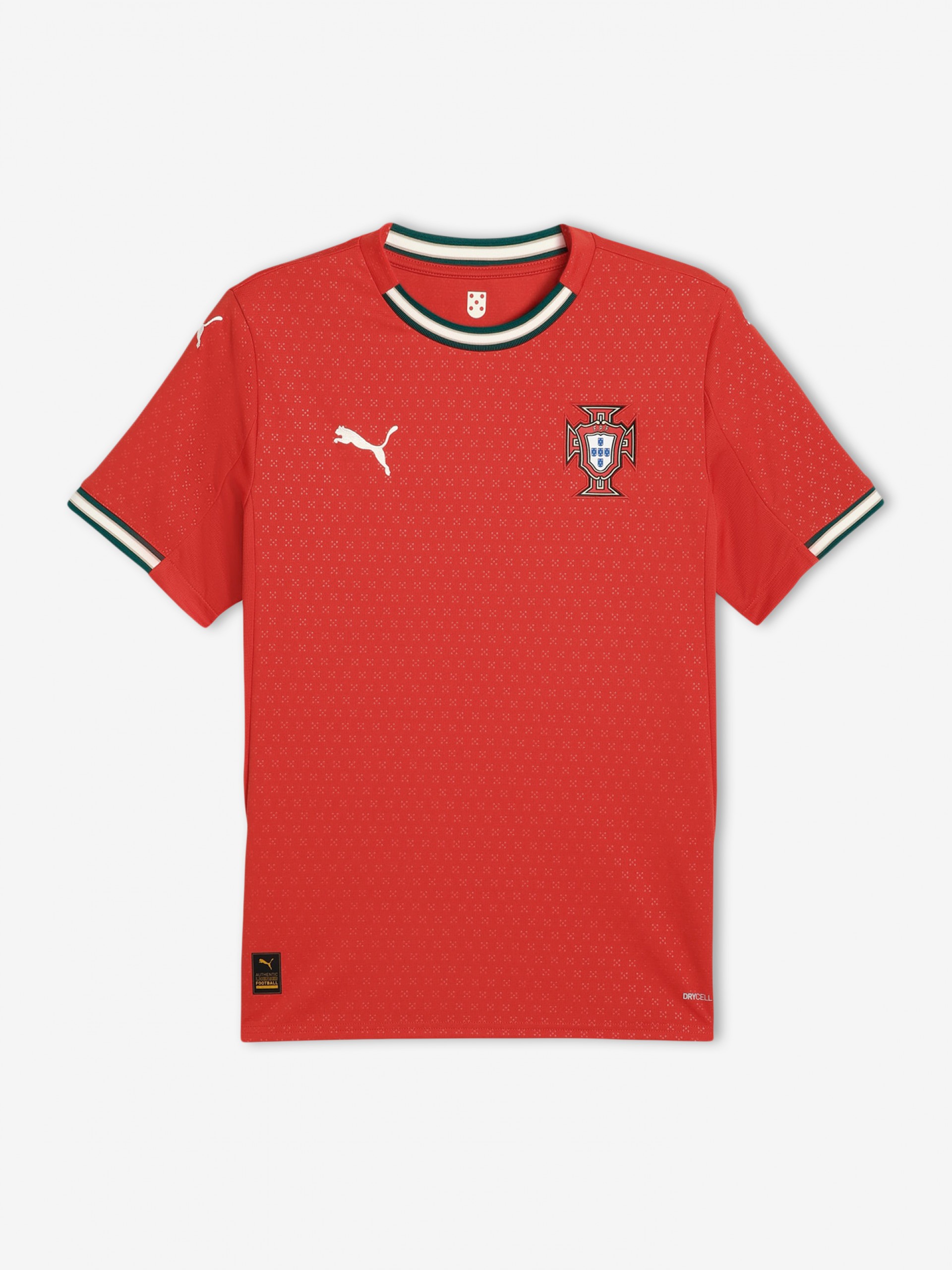 Camisola Puma Portugal Principal Vermelha 2025