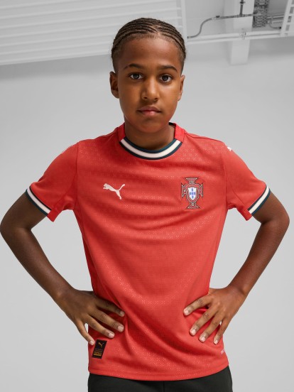 Camiseta Puma Portugal Equipacin Principal Roja Jr 2025