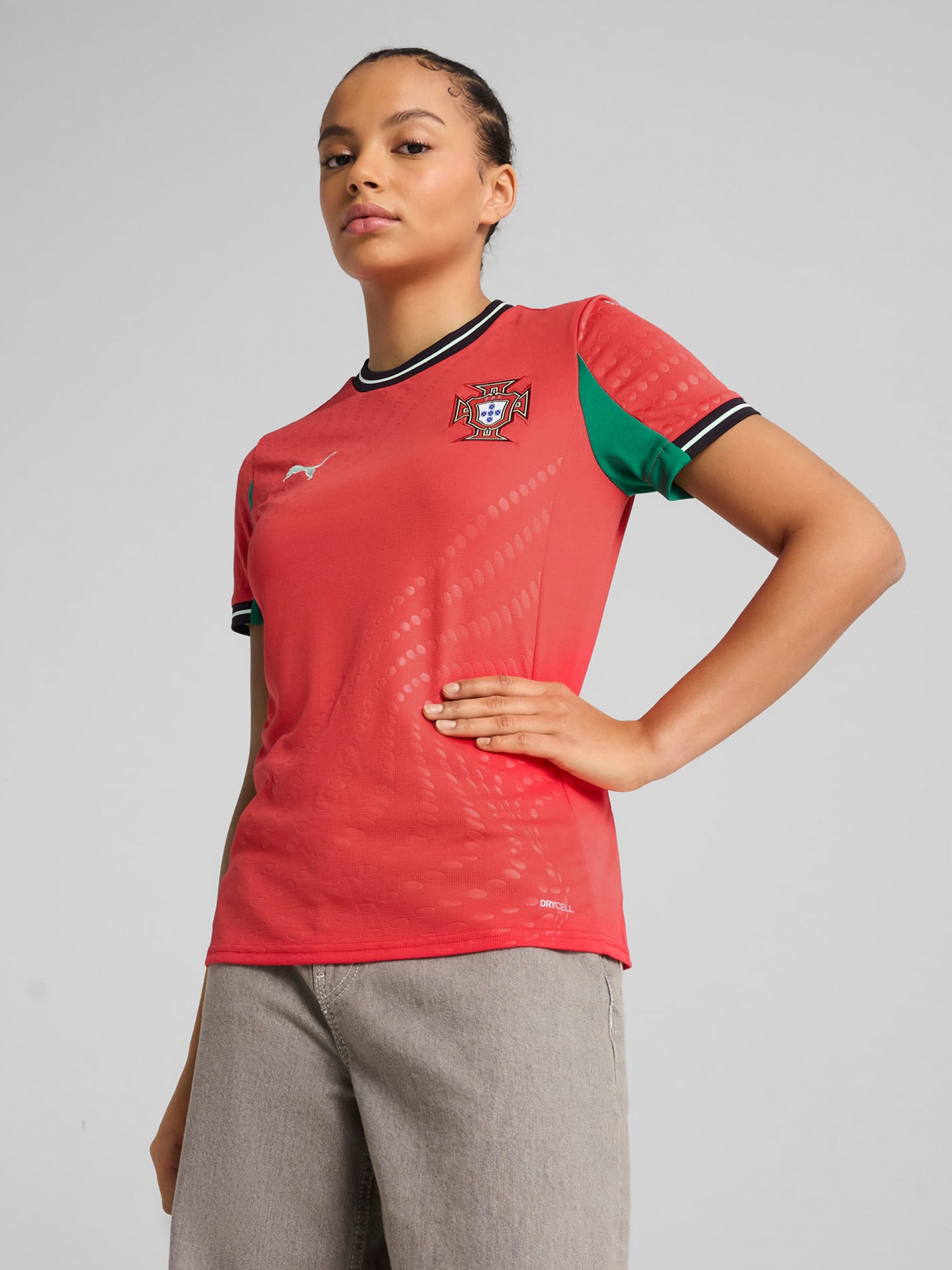 Puma Portuguese Women's National Team Home Red 2025 Jersey
