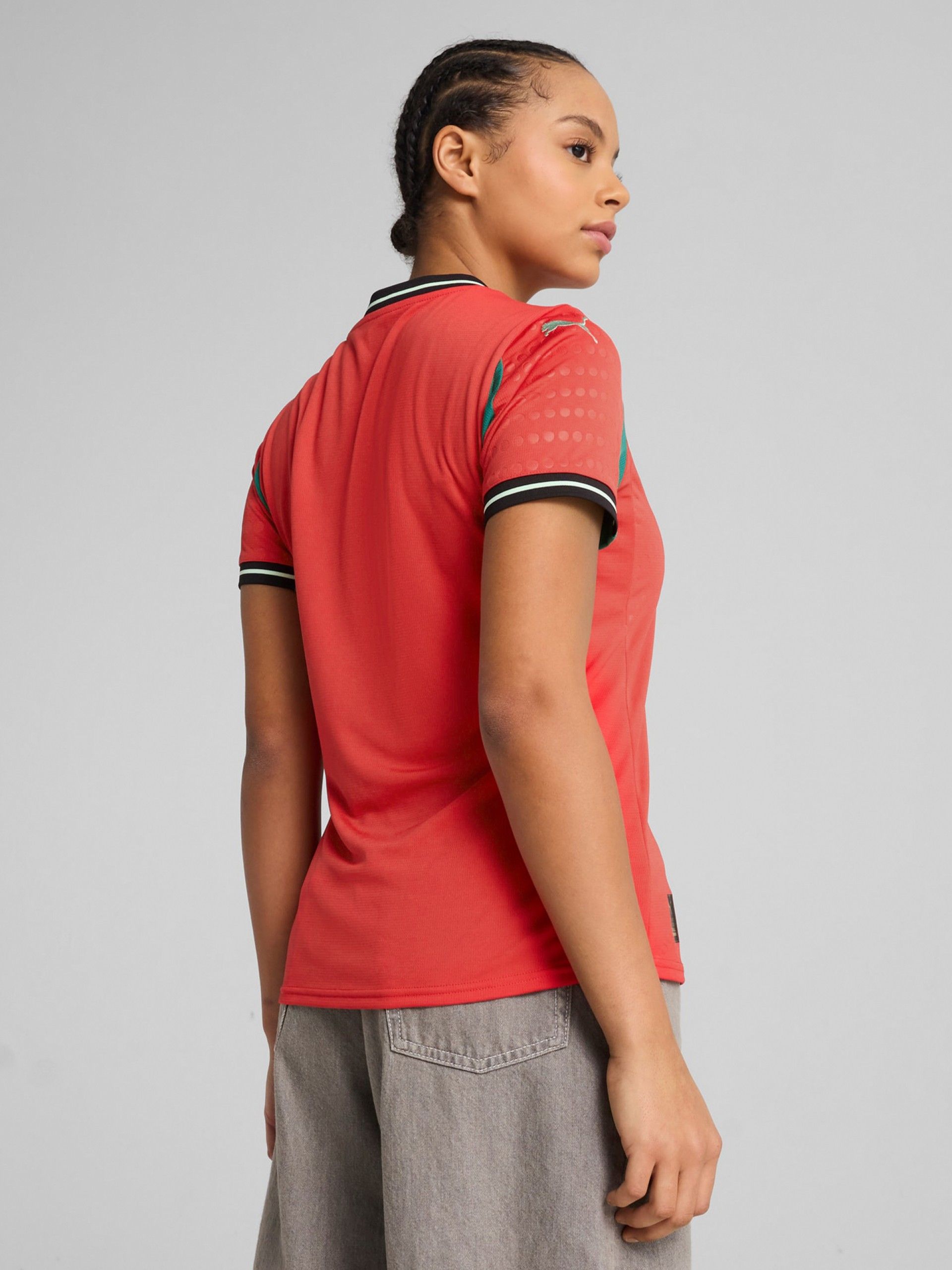 Puma Portuguese Women's National Team Home Red 2025 Jersey