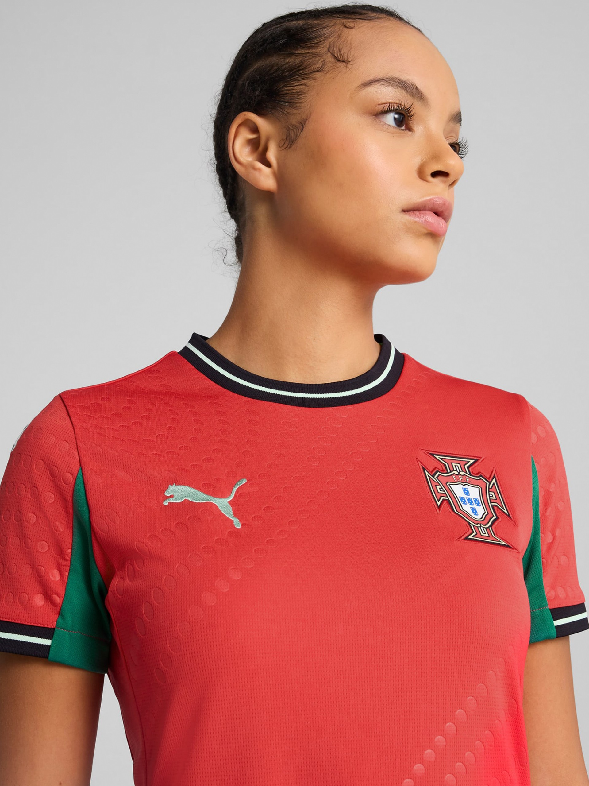 Puma Portuguese Women's National Team Home Red 2025 Jersey