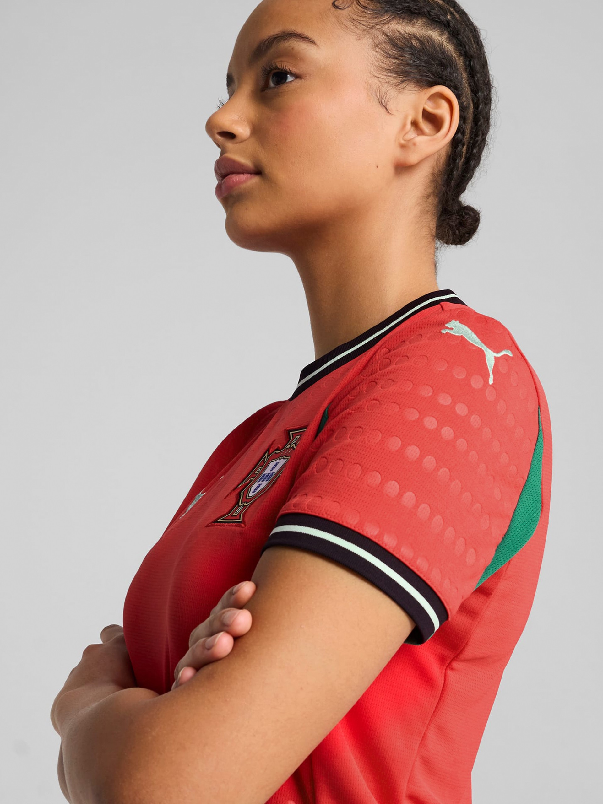 Puma Portuguese Women's National Team Home Red 2025 Jersey