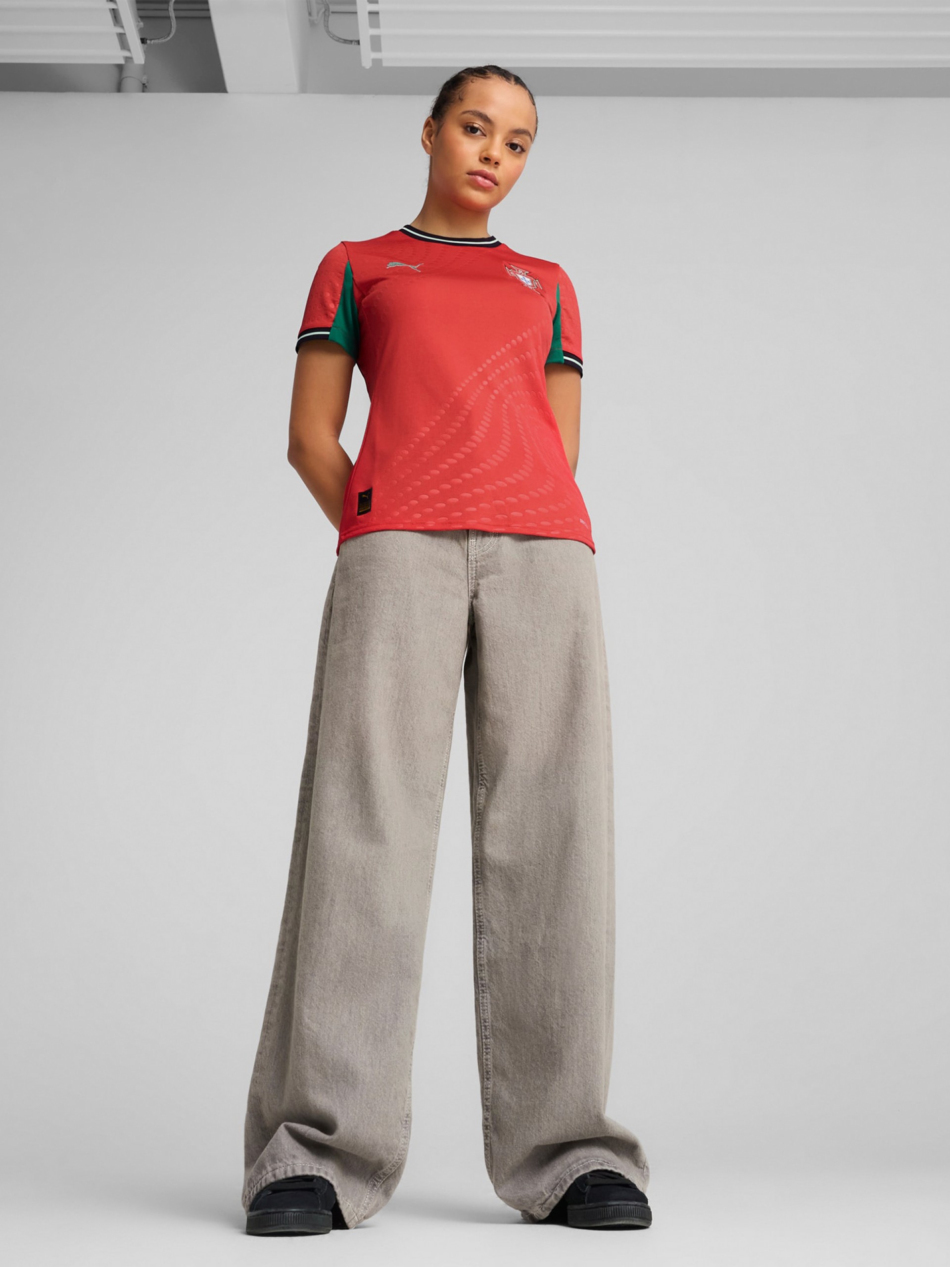 Puma Portuguese Women's National Team Home Red 2025 Jersey