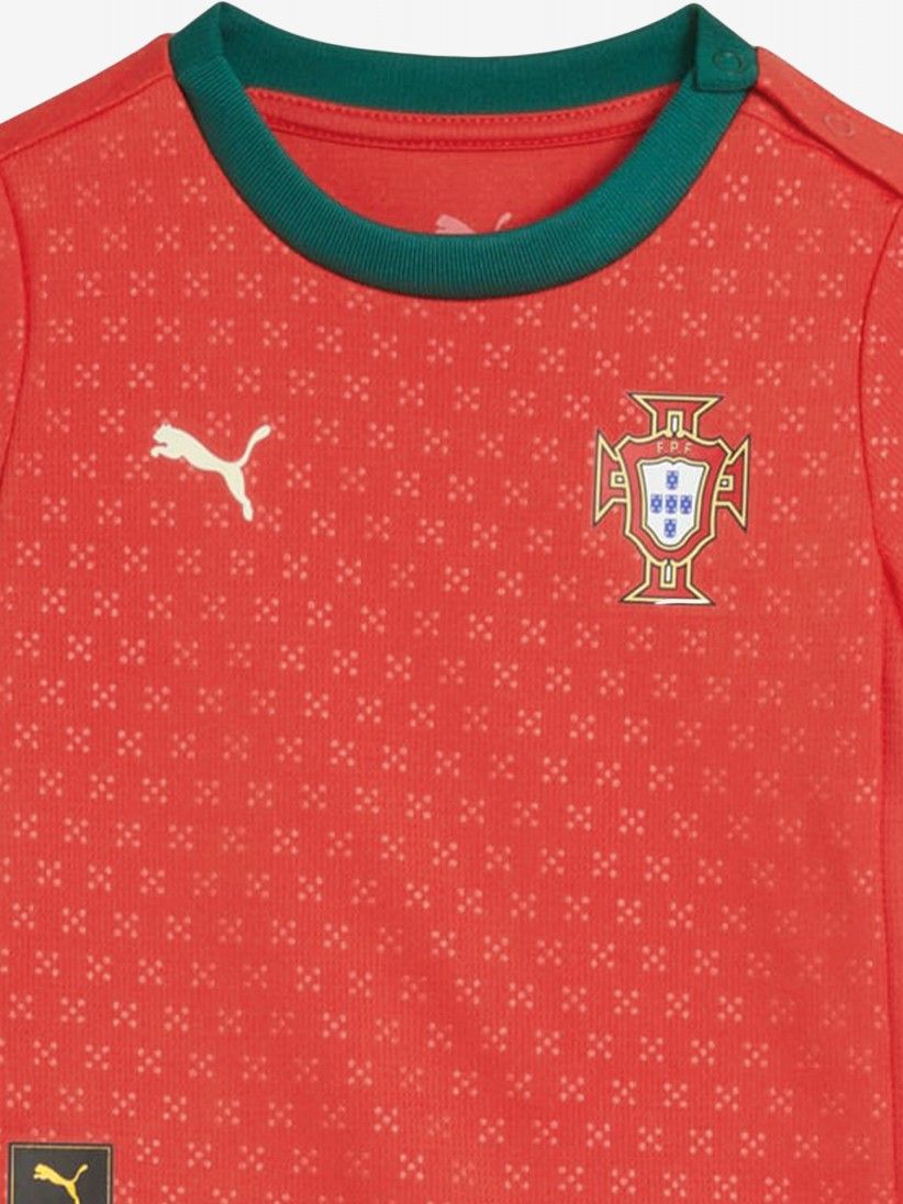 Equipamento Puma Portugal Principal Vermelho Beb 2025