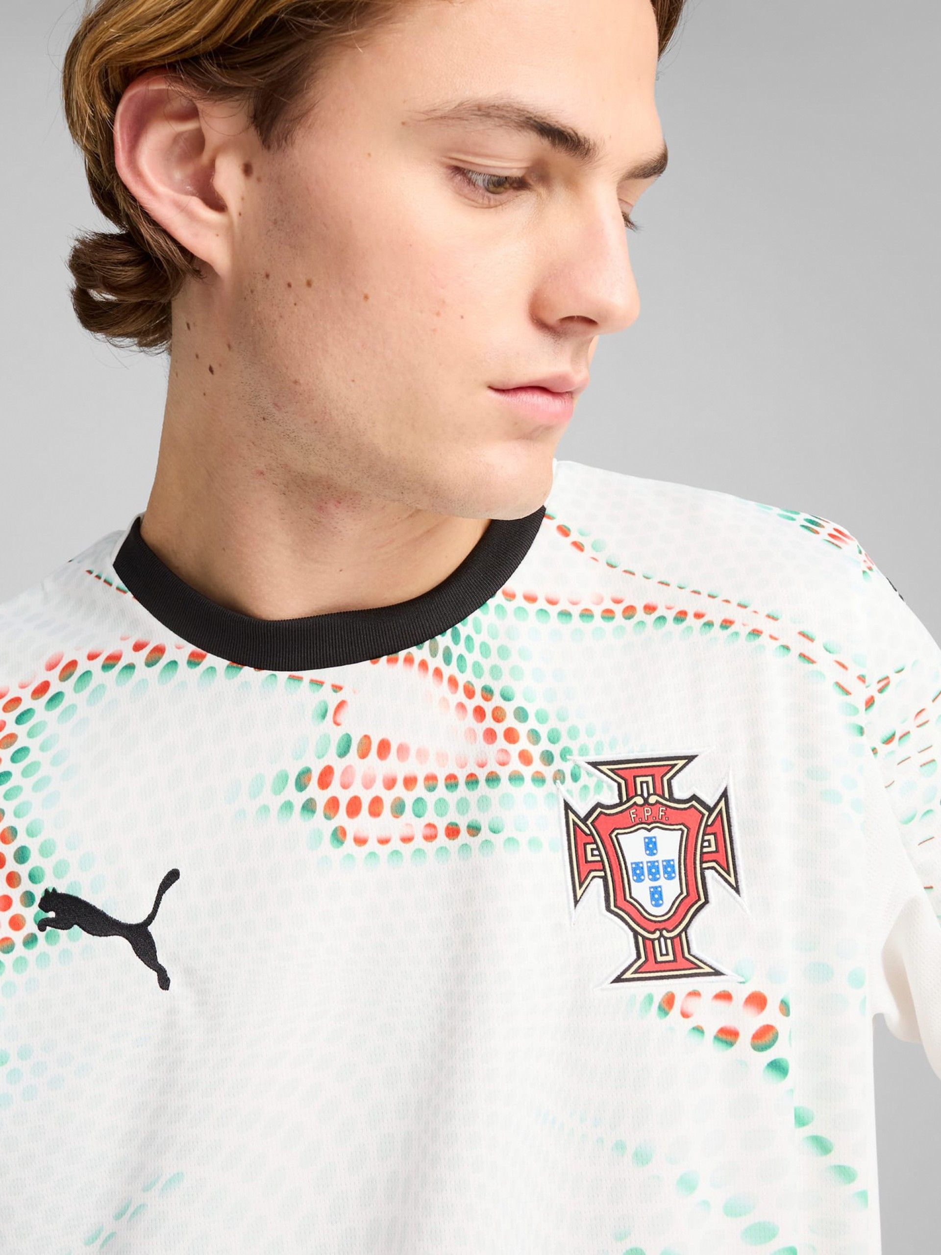 Camisola Puma Portugal Alternativa Branca 2025