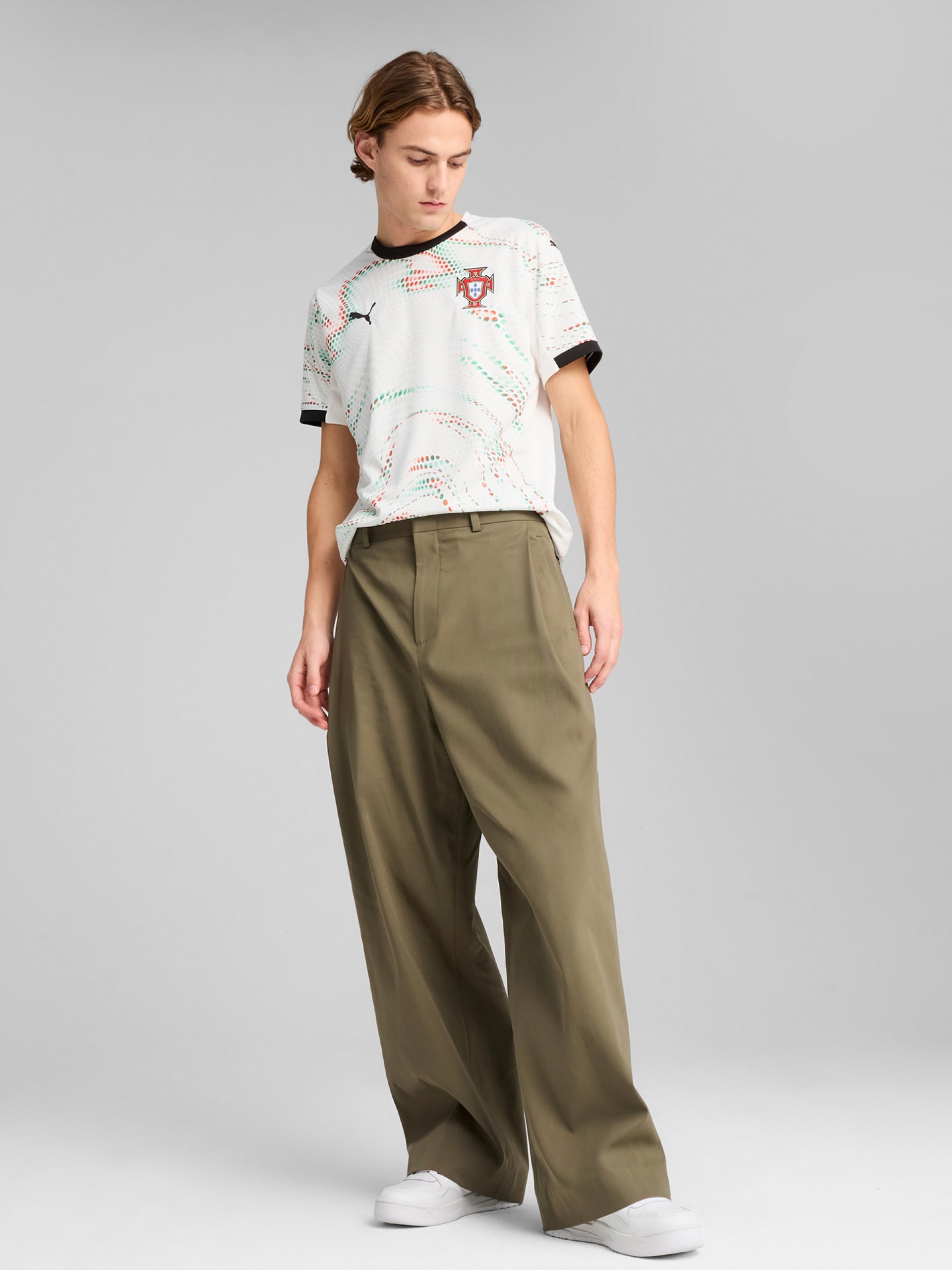 Camisola Puma Portugal Alternativa Branca 2025