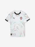 Camisola Puma Portugal Alternativa Branca Jr 2025
