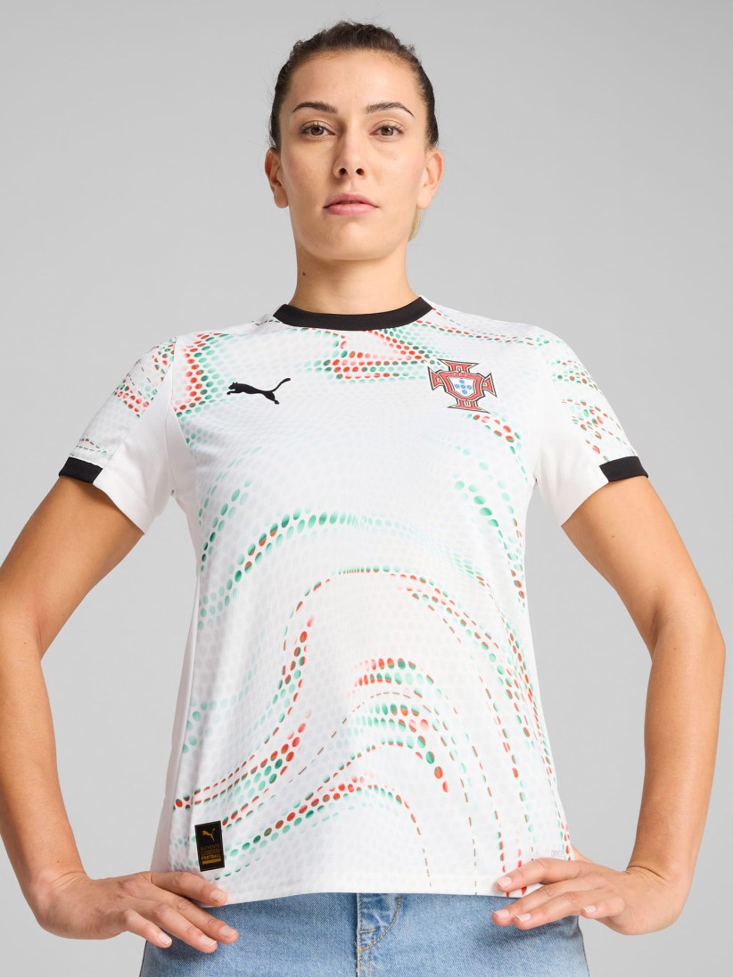 Camisola Puma Portugal Alternativa Branca W 2025
