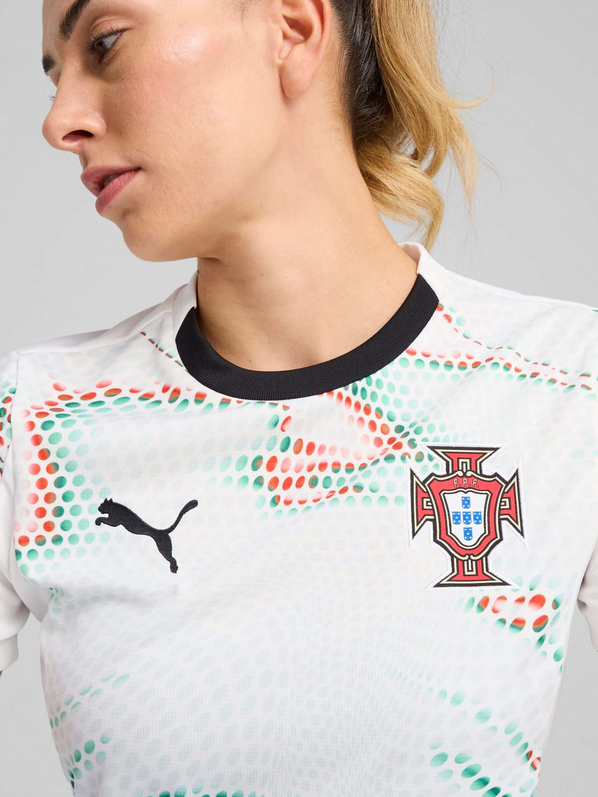 Puma Portugal Away White W 2025 Jersey