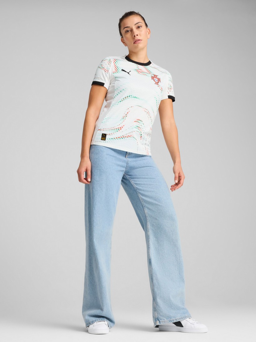 Camisola Puma Portugal Alternativa Branca W 2025