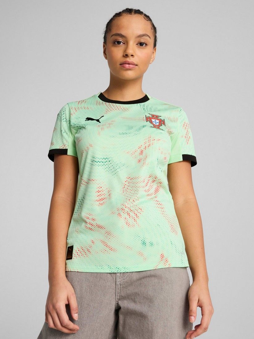 Camisola Puma Portugal Alternativa Verde W 2025