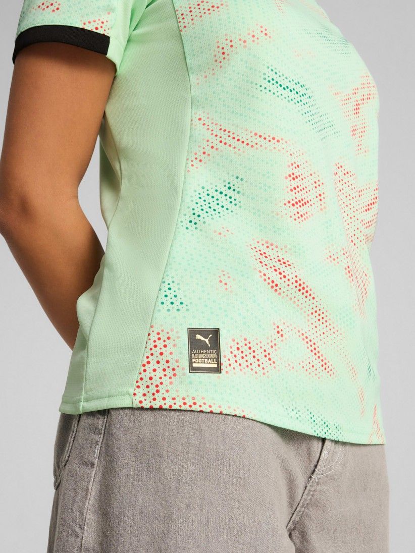 Camisola Puma Portugal Alternativa Verde W 2025