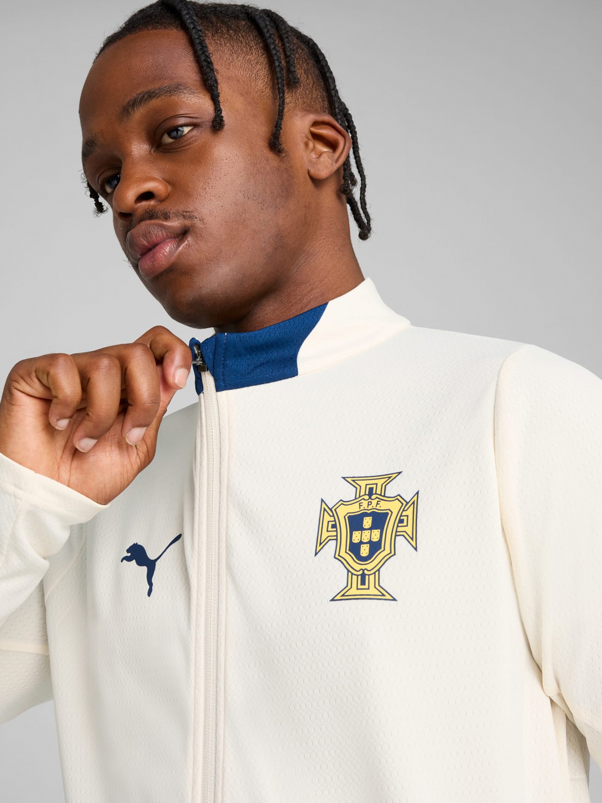 Puma Portugal Training Beige 2025 Jacket