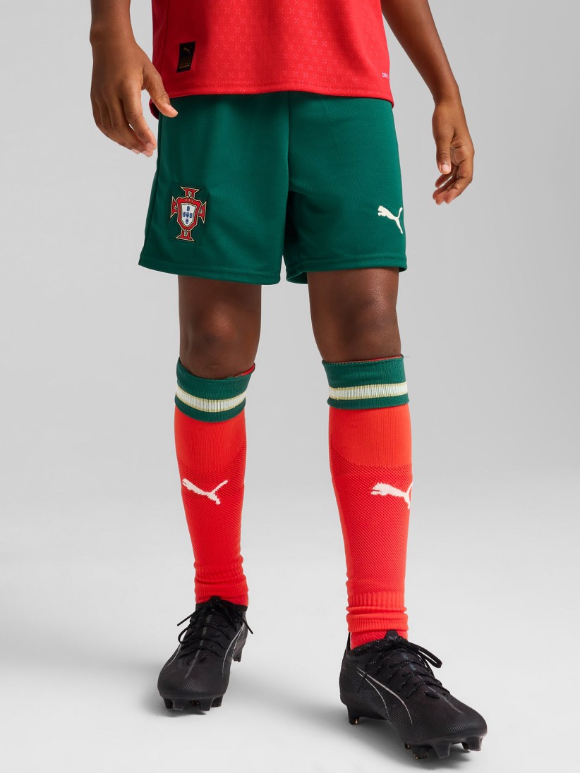 Cales Puma Portugal Equipamento Principal Verdes Jr 2025