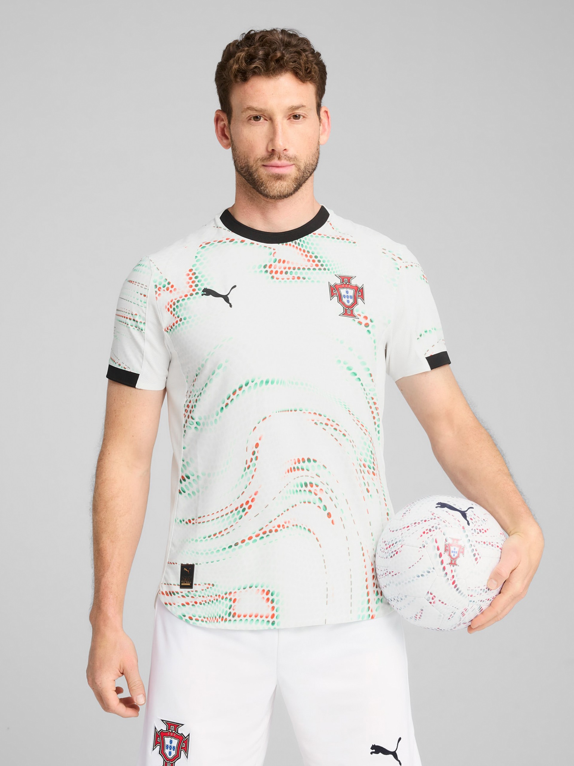 Camisola Puma Portugal Alternativa Autêntica Branca 2025
