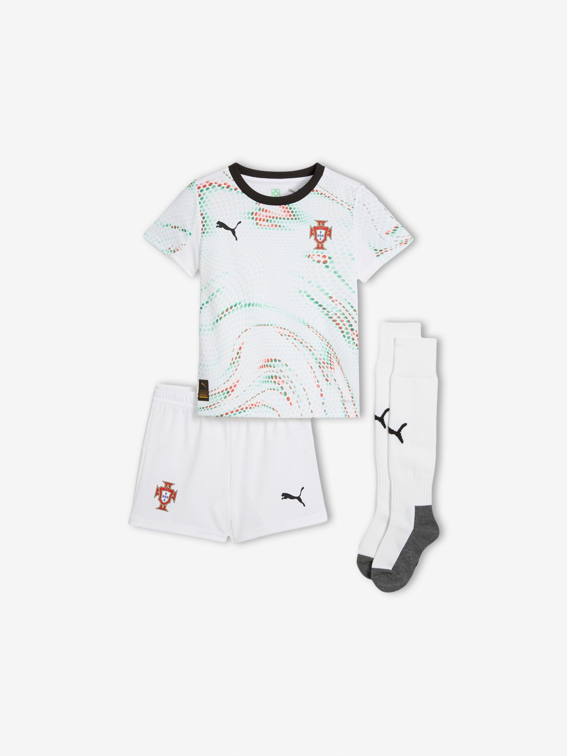 Puma Portugal Away White Kids 2025 Kit