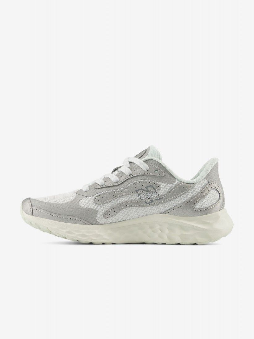 Sapatilhas New Balance Fresh Foam Arishi v4 TIRALUX Prateadas Para Mulher