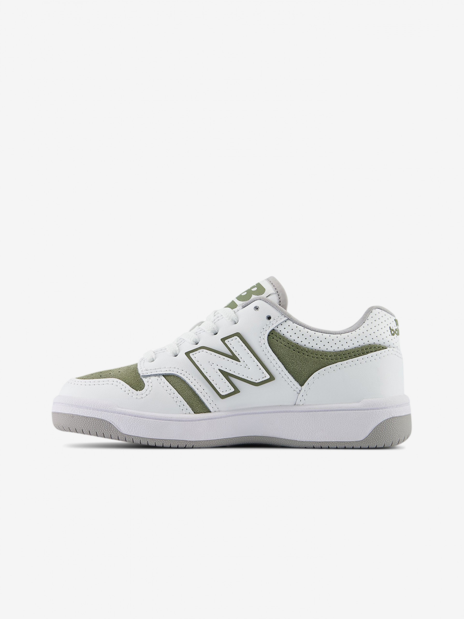 Sapatilhas New Balance PSB480 V1 Brancas e Verdes