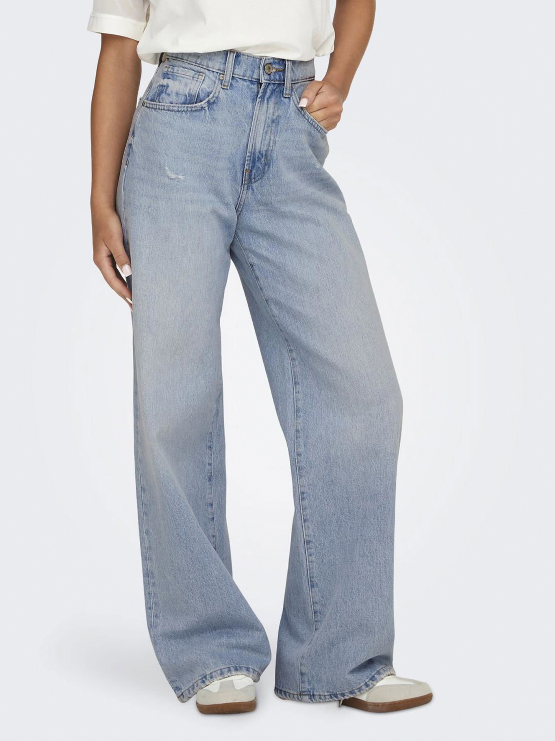 Pantalones Vaqueros Only ONLHope Wide Leg High Waist