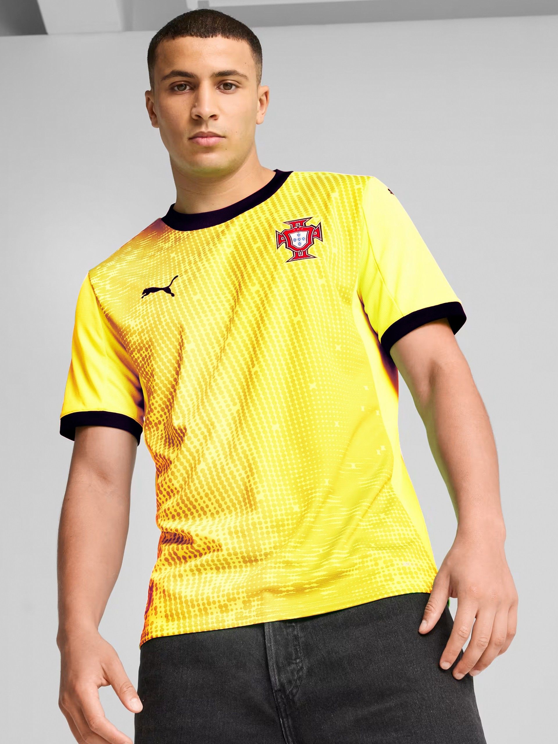 Camisola de Guarda-Redes Puma Portugal Amarela 2025