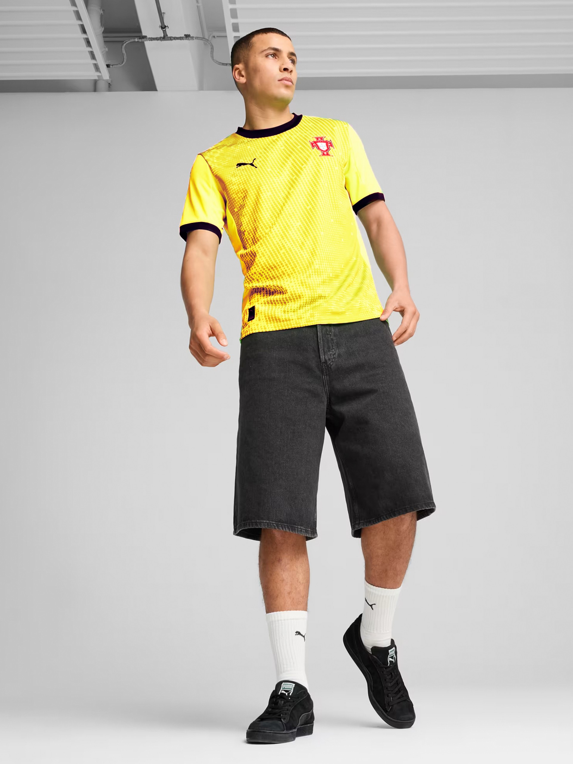 Camisola de Guarda-Redes Puma Portugal Amarela 2025