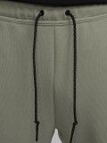 Nike Tech Fleece Slim Fit Green Trousers For Men