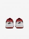Sapatilhas Nike Full Force Low Junior Brancas e Vermelhas