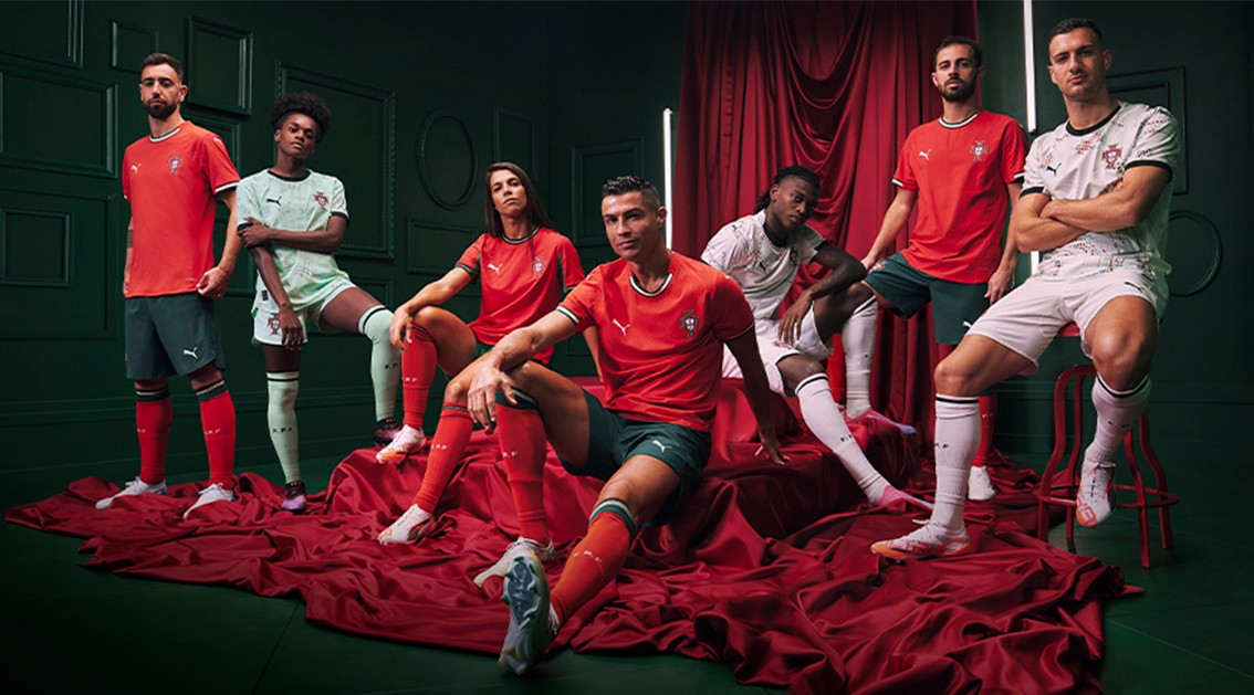 Equipamentos de Portugal 2025: a nova era PUMA