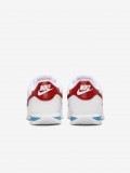 Sapatilhas Nike Cortez Brancas e Vermelhas Para Mulher