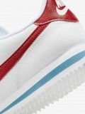 Sapatilhas Nike Cortez Brancas e Vermelhas Para Mulher