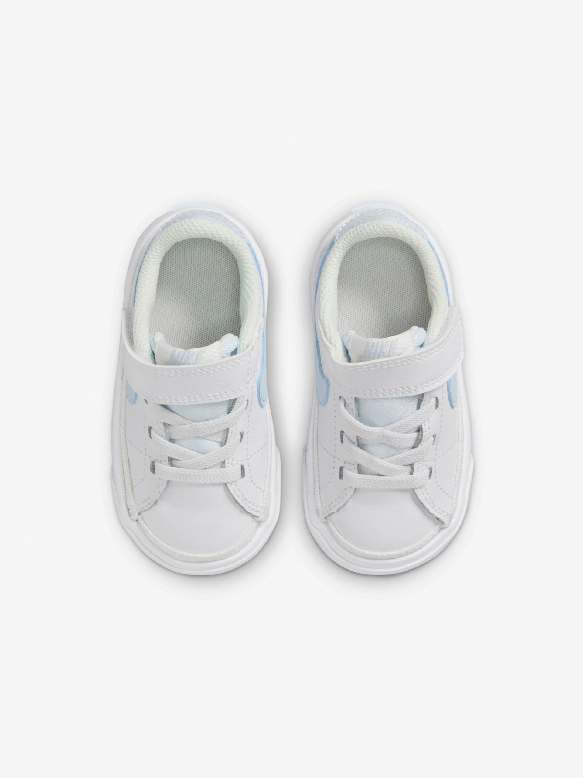 Sapatilhas Nike Court Legacy Brancas e Azuis Bebé