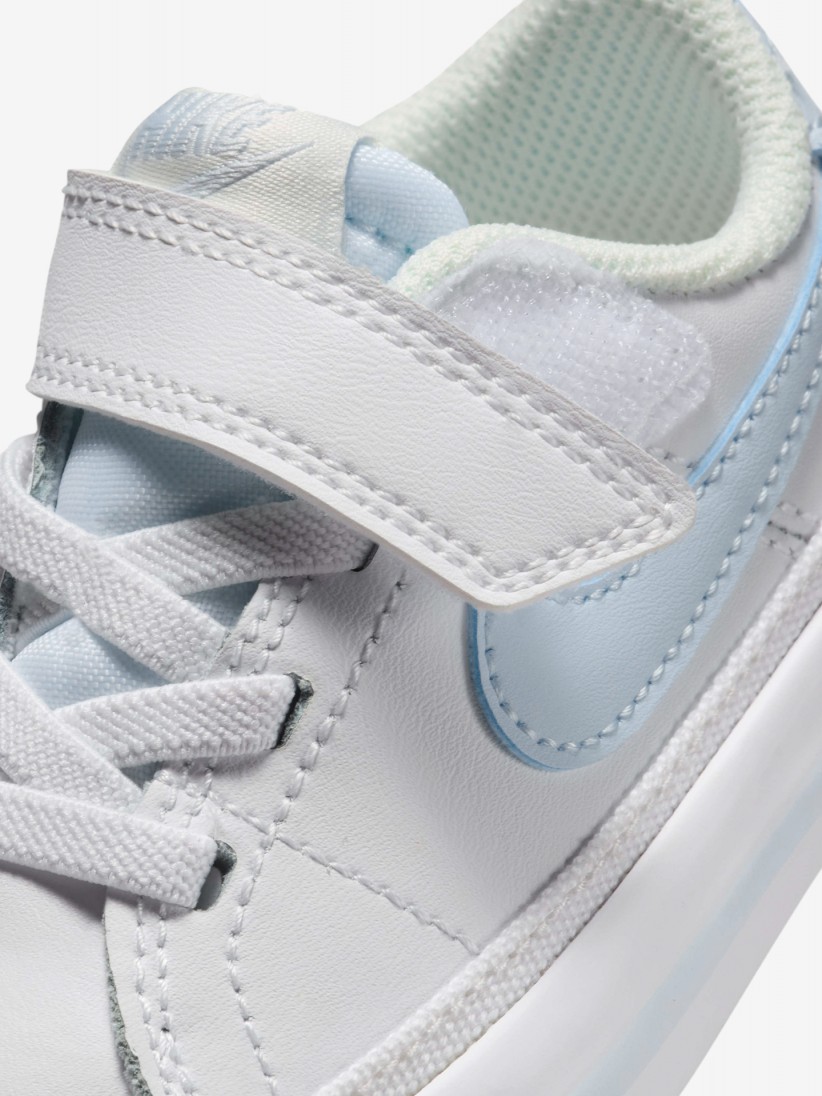 Zapatillas Nike Court Legacy Blancas y Azules Beb