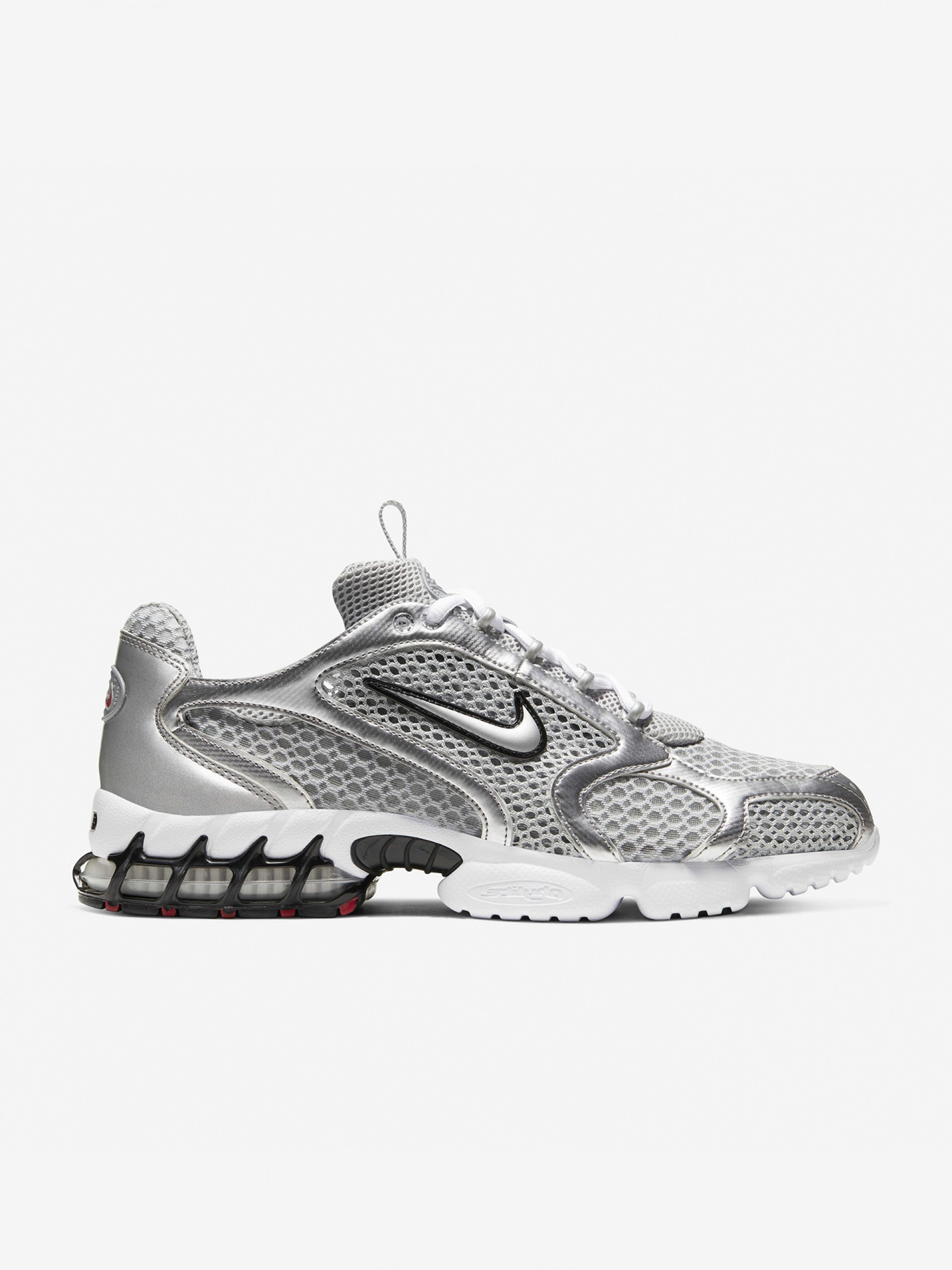 Sapatilhas Nike Air Zoom Spiridon Cage 2 Prateadas Para Homem