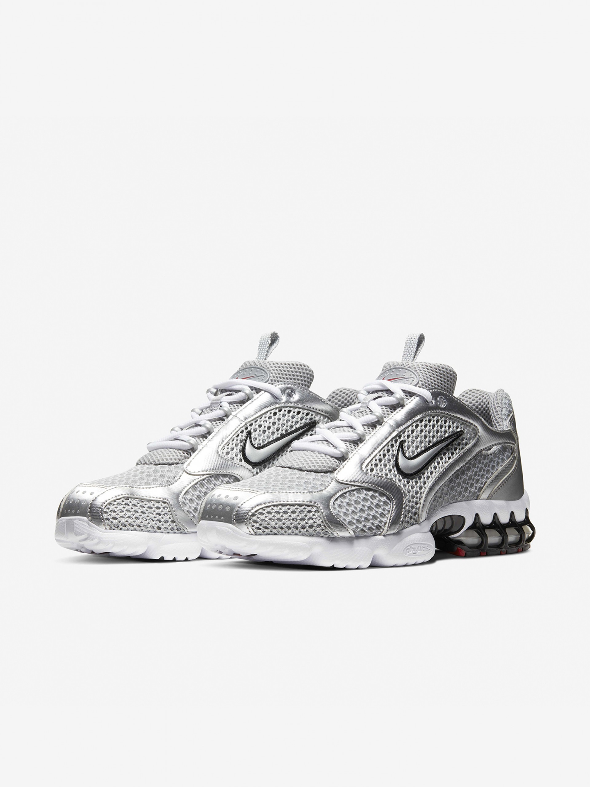 Sapatilhas Nike Air Zoom Spiridon Cage 2 Prateadas Para Homem