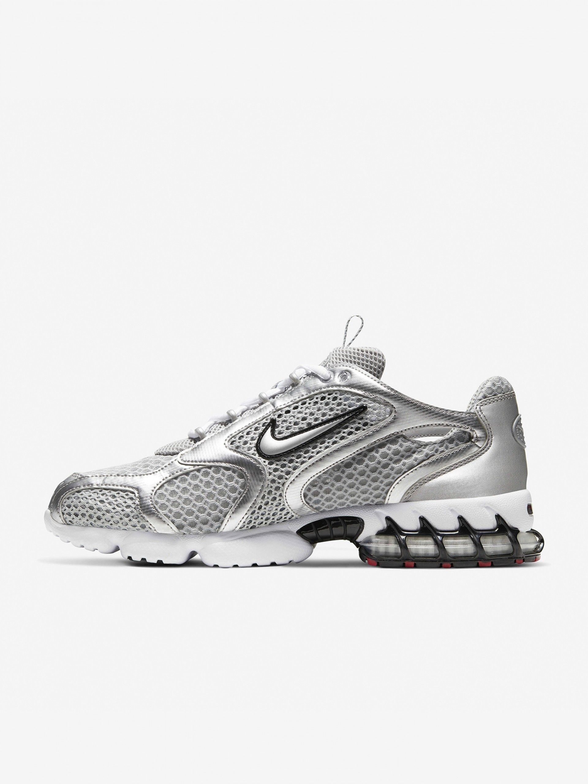 Sapatilhas Nike Air Zoom Spiridon Cage 2 Prateadas Para Homem