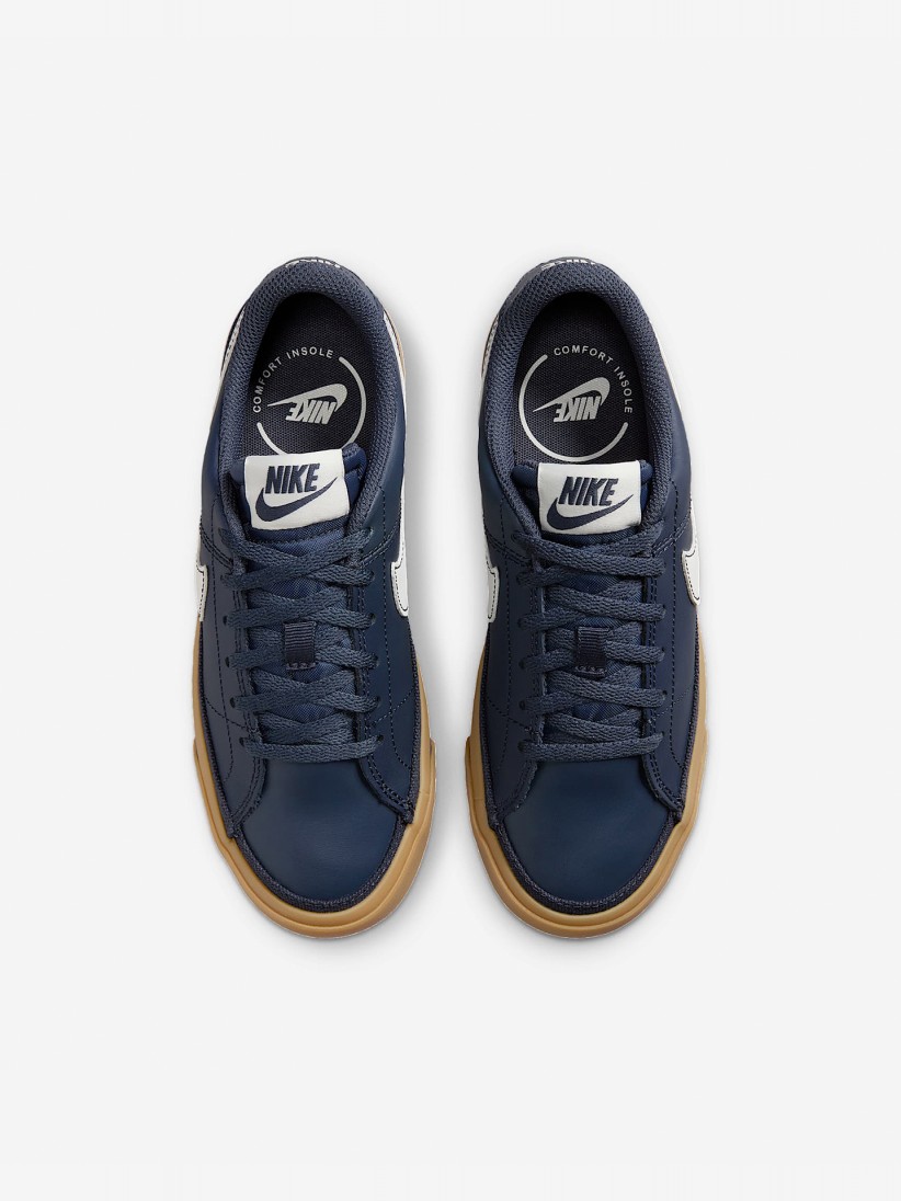 Sapatilhas Nike Court Legacy Junior Azuis
