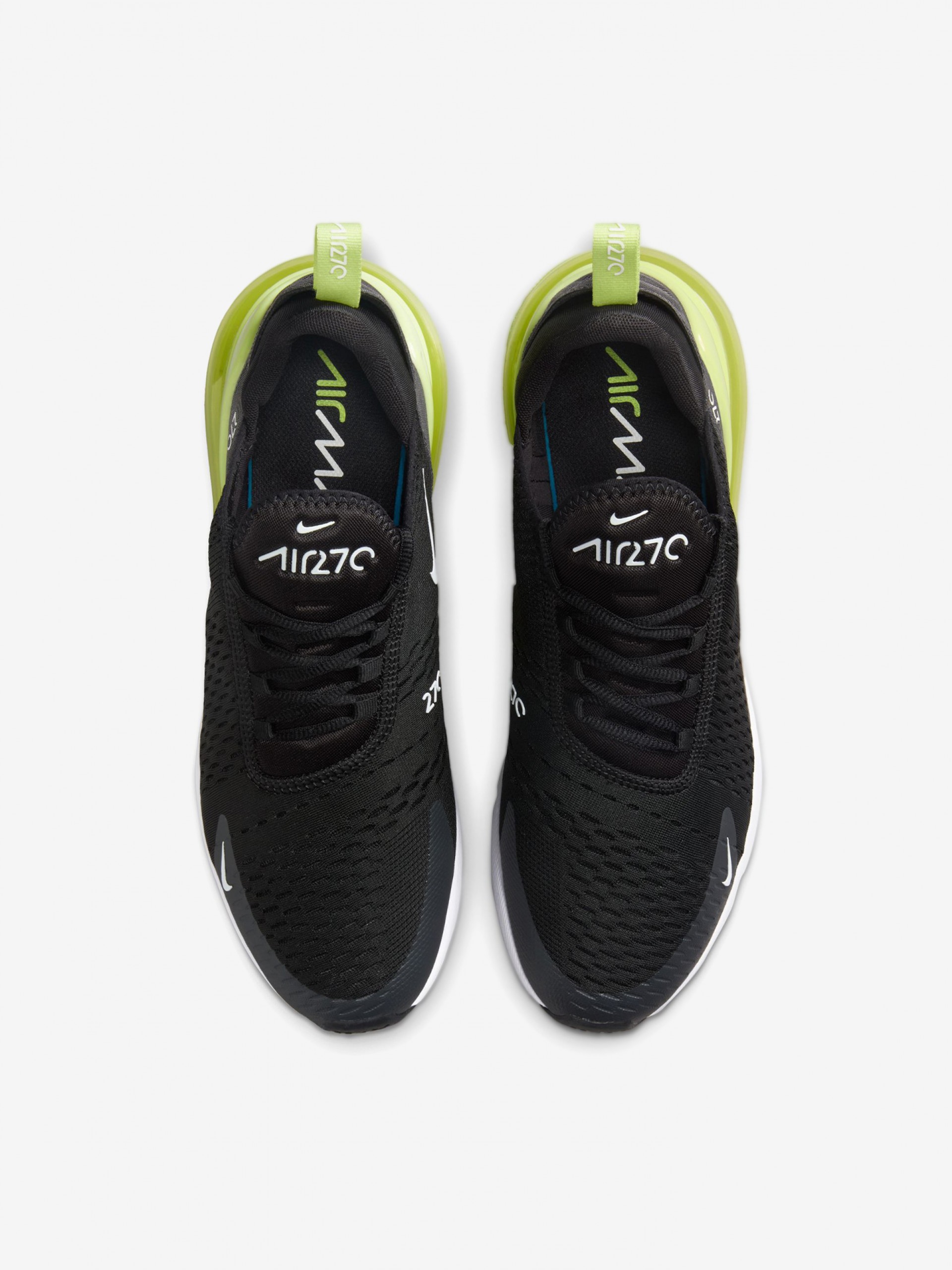Sapatilhas Nike Air Max 270 Pretas e Verdes Para Homem