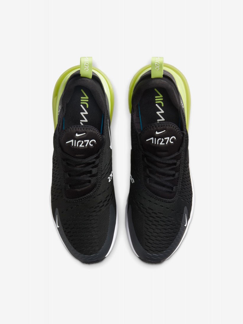 Zapatillas Nike Air Max 270 Negras y Verdes Para Hombre