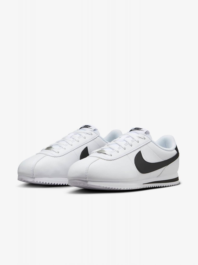 Nike Cortez Junior White and Black Sneakers Nike Cortez Junior White and Black Sneakers