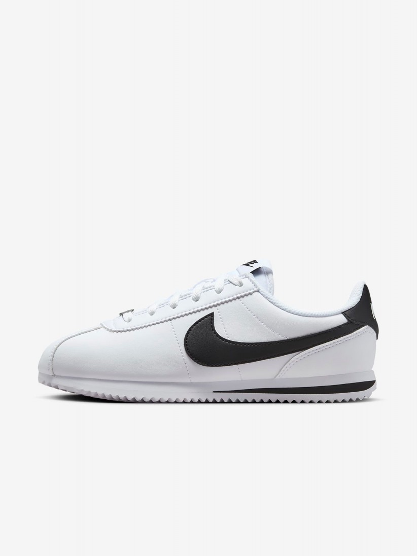 Nike Cortez Junior White and Black Sneakers Nike Cortez Junior White and Black Sneakers