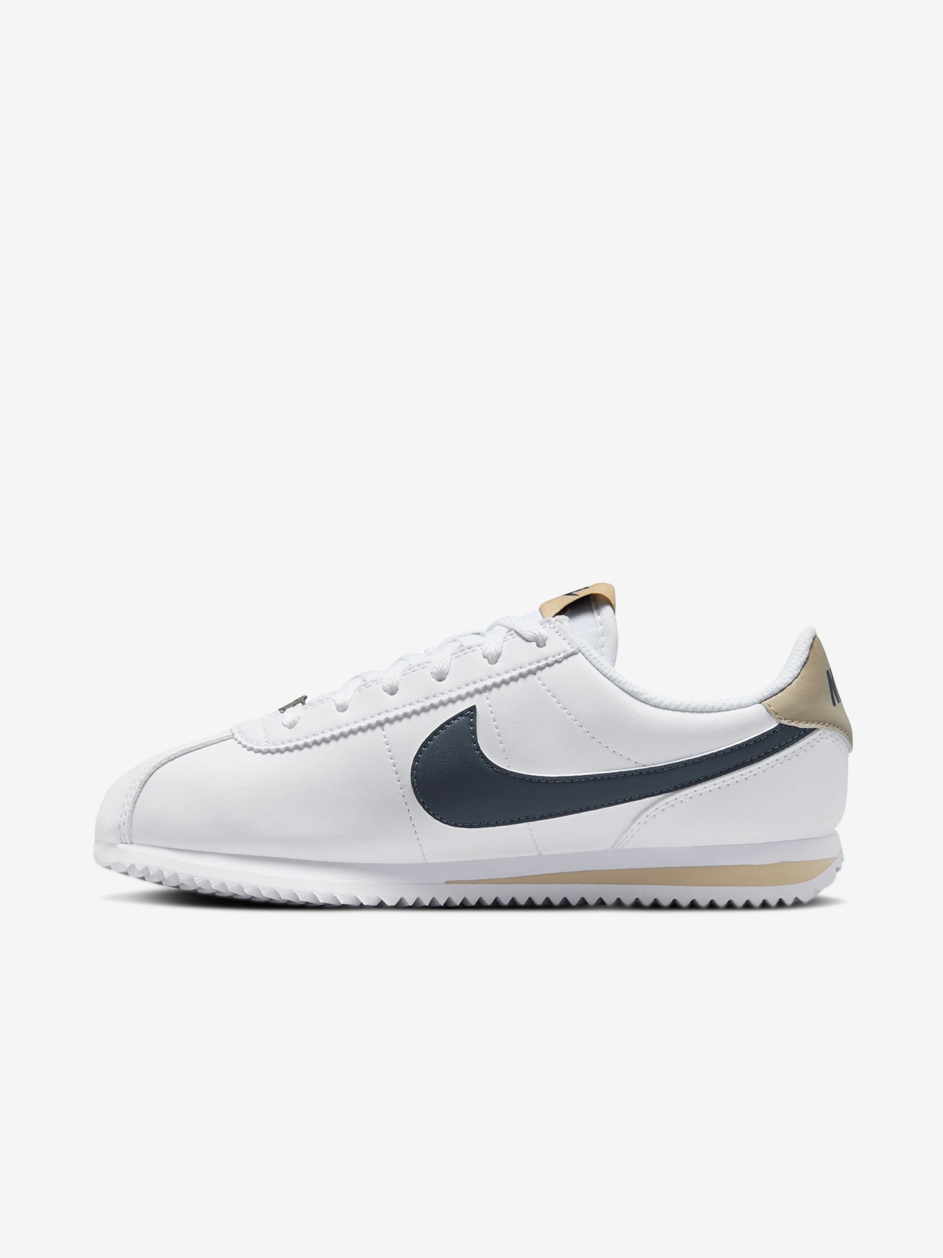 Zapatillas Nike Cortez Junior Blancas y Azules
