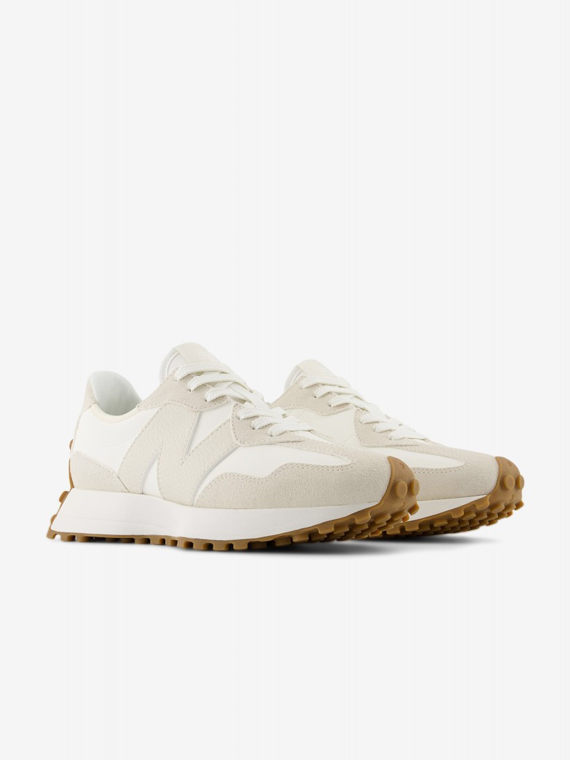 Zapatillas New Balance WS327 V1 Beige y Blancas Zapatillas New Balance WS327 V1 Beige y Blancas